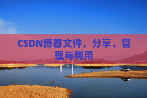 CSDN博客文件，分享、管理与利用